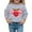 1#Light Gray512, variant on Byoo Valentine Day Sweatshirt for Toddler Girl Valentine Day Strawberry Bow Printed Full Sleeved Pullover Top Comfortable Sweatshirt