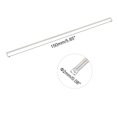 thumbnail image 2 of Unique Bargains Titanium Round Rod,Half-Hard TC4 Titanium Alloy,Round Bar Rod,2 x 150mm 2pcs, 2 of 5