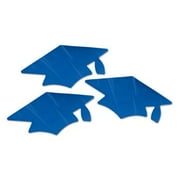 Graduation Cap (Blue) Cutouts Party Accessory