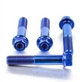 thumbnail image 3 of Titanium Front Brake Caliper Mount Bolt Kit DualDrive (TIFBMON140DD), 3 of 6