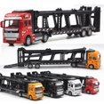 thumbnail image 2 of Toddler Toys Children's alloy toy dump truck tipper semi-trailer engineering large Car Model Model Auto Kids Gift, 2 of 5
