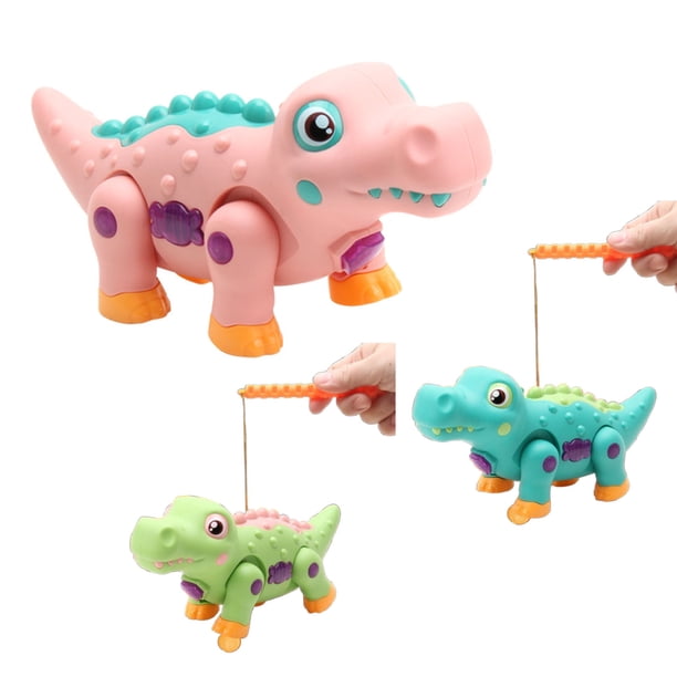 Linterna de Dinosaurio Educativa para Niños y Niñas de 1 a 3 Años | Luces, Sonidos y Música Interactivos | Desarrollo de La Motricidad Fina | 1 Linterna de Dinosaurio