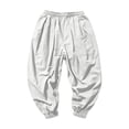 thumbnail image 6 of CONZONE Big Boys Workout Pants Elastic Waist Baggy Joggers for Child Drawstring Wide Leg Fall Casual Trousers with Pockets Size 11-12 Years, 6 of 6