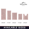 thumbnail image 2 of Alfombra Walensee para baño, antideslizante, para inodoro, en forma de U, 2 of 7