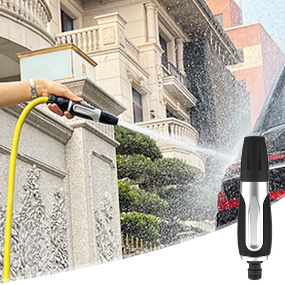 sruoe High Pressure Water Spray, Water Nozzles for Hose, Garden Washer Hose Nozzles, Multifunction Cleaning Watering Nozzle Household, Pressure Spray Gun for Car Washing, Lawn and Patio