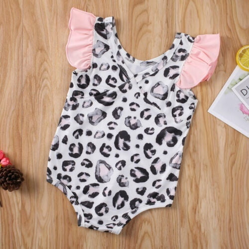 infant leopard swimsuit