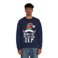 thumbnail image 4 of German teacher Elf Unisex Sweatshirt, S-2XL Christmas Holidays Xmas Elves, 4 of 9