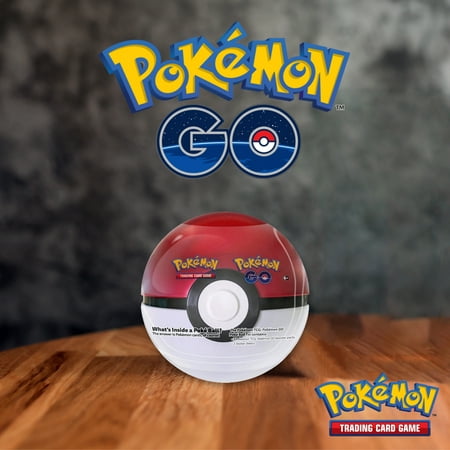 Pokémon Trading Card Games Pokemon Go Poke Ball Tin - Red
