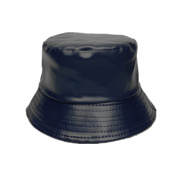 TELOLY Bucket Hats for Women,Cotton Twill Canvas Leather Sun Fishing Hat Fashion Cap Packable Fishing Hats