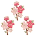 thumbnail image 1 of KEINXS 3pcs Cherry Blossom Pin Cute Metal Brooch Pin For Hats Bags And Clothes Colored Cartoon Flower Brooch Pin Delicate Flower Pattern Label Pin, 1 of 6