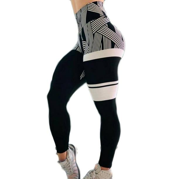 fvwitlyh Yoga Dress Pants High-waist Fitness Yoga Underpants Ladies ...