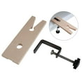 thumbnail image 4 of xinxixnxx Bench Pin Clamp V Shape Slot Jewelers Block Jewelry Making Workbench Clip, 4 of 9