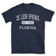 thumbnail image 1 of De Leon Springs Florida Classic Established Men's Cotton T-Shirt, 1 of 1