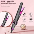 thumbnail image 5 of Hair Straightener and Curler 2 in 1, Twist Straightening Curling Iron with Adjustable Temp for All Hair Types, Instant Heating, 5 of 7