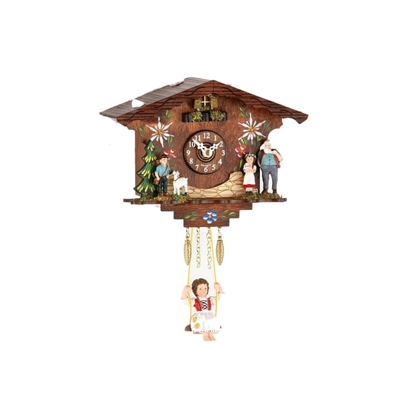 Kuckulino Black Forest Clock with quartz movement and cuckoo chime  TU 2048 SQ
