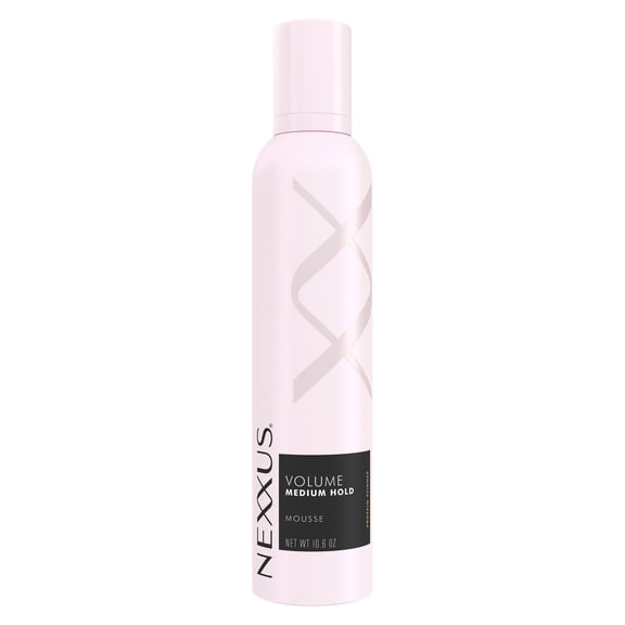Nexxus Styling Hair Mousse Medium Hold Mousse For Volume, Powered By Styleprotect Technology, 10.6 oz