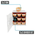 thumbnail image 5 of UbeCube Grabinet™ 3x3 - Crate with Nine Storage Bins, 5 of 9