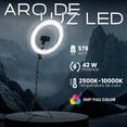 thumbnail image 2 of Aro de Luz Neewer RGB18 II 18 Inches Ring Light, 2 of 6