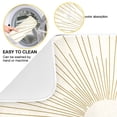 thumbnail image 3 of Yayeee Dish Drying Mat for Kitchen Counter Ultra Absorbent Easy Clean Pad 18x16", Sunshine, 3 of 7