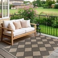 thumbnail image 3 of Findosom 3'x5' Jute Washable Rug Non Slip Natural Woven Texture Floor Carpet Farmhouse Rug for Living Room,Bedroom,Kitchen,Entryway,Outdoor,Patio Area Rug,Stain Resistant Rustic Rugs,Black, 3 of 8