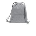 thumbnail image 1 of Port & Company ®  Core Fleece Sweatshirt Cinch Pack. Bg614 Osfa Athletic Heather, 1 of 1