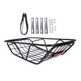 thumbnail image 2 of Siruishop Rear Bicycle Basket Cargo Basket Pannier Convenient Large Capacity Carrying Dogs W shaped, 2 of 8