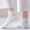 White, variant on Unisex Ankle Socks Ultra Thin and Soft Breathable Low Cut Athletic Sock Stretch No Show Socks for Men Women 5 Pack