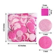 thumbnail image 3 of Efavormart 54 Grams Round Paper & Foil Metallic Table Confetti Dots, Balloon Confetti Decor - Pink | Hot Pink | Fuchsia, 3 of 10