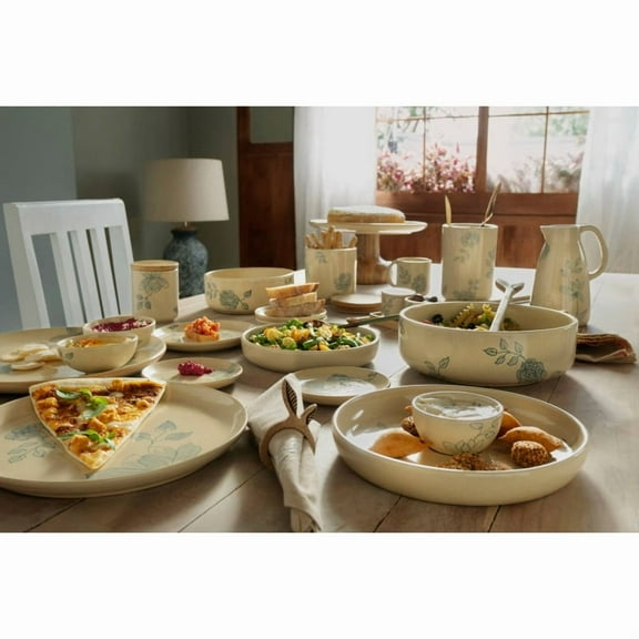 Handcrafted Ceramic Chip and Dip Bowl – Stylish Serving Bowl for Parties & Gatherings On-Site
