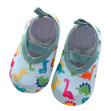 

Liveday Baby Toddler Cartoon Barefoot Floor Socks Anti Slip Slip-on Indoor Soft Shoes