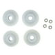thumbnail image 2 of Luces LED Antideslizantes de 4 Piezas, Ruedas de Patinaje en Línea Intermitentes, 3 Opciones de Tamaño - 80 mm 80mm Macarena Ruedas LED Roller Skate Wheels, 2 of 8
