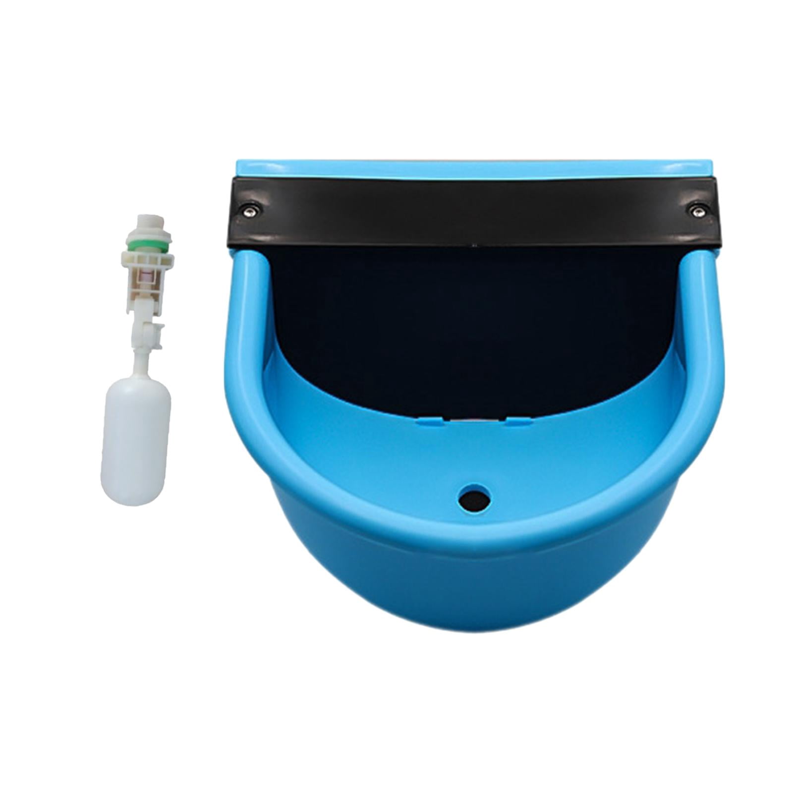 amagogo Automatic Bowls and Feeders Dispenser Drinker for Dogs Horses Cattle Sheep Water Light Blue