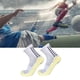 thumbnail image 5 of Medias antideslizantes antideslizantes calcetín deportivo atlético con agarre transpirable Cómodo soporte biselado Seguro 1 par de engrosamiento para fútbol ANGGREK Otros, 5 of 8