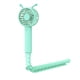 thumbnail image 1 of Ventilador portátil USB Ventilador de enfriamiento flexible de verano Viajes de verano Gadget de enfriamiento para interiores y exteriores, Verde Inevent HA6929-01B, 1 of 6