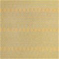 thumbnail image 2 of Jill Zarin Outdoor Collection Area Rug - Turks and Caicos (10' 8" Square Yellow and Aqua/Light Blue), 2 of 11