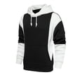 thumbnail image 3 of Sudadera con capucha para hombre, manga larga, bolsillo, cordón, dobladillo elástico, corte informal, sudadera para hombre para deporte, 3 of 6