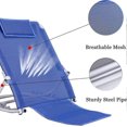 thumbnail image 2 of Adjustable Angle Backrest, Supports Foldable Backrest, Designed For Use On Mattress Base, Beach Health Backrest With Stable Spray Steel Tube 4, 2 of 5