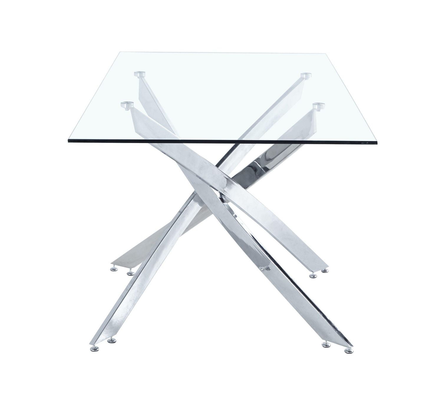 Heavenly Collection Rectangle Dining Table, Tempered Glass Dining Table, Star Glass Dining Table, Dining Table, Cross Dining Table, Modern Dining Table