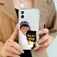 thumbnail image 1 of Funda de teléfono hasbulla divertida, carcasa transparente de TPU para iPhone 11, 12, 13, 14, Mini Pro Max, XR, X, XS, 8, 7, 6 Plus, SE 2020 Fivean unisex, 1 of 2