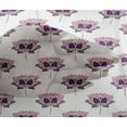 thumbnail image 4 of oneOone Viscose Chiffon Fabric Lotus Block Print Sewing Fabric BTY 42 Inch Wide, 4 of 4