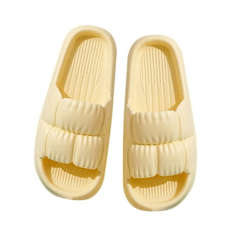 Cloud Slippers for Women and Men Pillow Slippers Bathroom Sandals Women Men Slippers Home Couple Shoes Indoor Outside Soft Soled Slippers 7