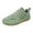 Green, variant on XIMIN Men's Casual Color-Blocked Laced up Sneakers - Multi-Color Splicing Design Breathable Rubber Sole Slip-On Comfort with Anti-Slip Traction Stylish Footwear (8.5, Coffee)