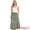 Gray Green, variant on DARING DIVA Women's Tiered Elastic A-Line Beach Long Skirts X-Small Gray Green