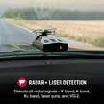 thumbnail image 3 of Cobra RAD 350 Laser Radar Detector - Long Range, False Alert Filter, OLED Display, Front & Rear Detection, 3 of 10