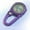 Purple, variant on Digital Carabiner Watch Outdoor Sports Hook Clock Hospital Gift Electronic Luminous Multifunctional Stainless Steel Nurse Watch