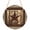 Brown, variant on Western Farmhouse Round Front Door Welcome Sign, 5.9 Inch Wall Hanging Decor for Indoor Outdoor, Primitive Rustic Country Retro Texas Star Home Porch Hanger Decorations for Holiday Gift