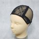 thumbnail image 1 of Gorro de peluca de encaje para hacer pelucas con correa ajustable en la parte posterior Gorros de peluca sin pegamento Redecillas (Negro M 53 cm), 1 of 1