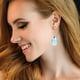 thumbnail image 5 of 12 pares de aretes colgantes de cristal chic gotas de oído pendiente regalos mujeres decoraciones orejas, 5 of 8