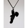 thumbnail image 3 of Black Raven Black Crow Gothic Pewter Pendant Necklace by Real Metal NK-617, 3 of 5