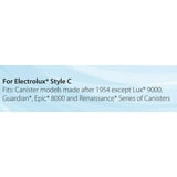 Electrolux Style C Vacuum Bags - 4-Ply Multi Filter Bags For Canister Vacuums